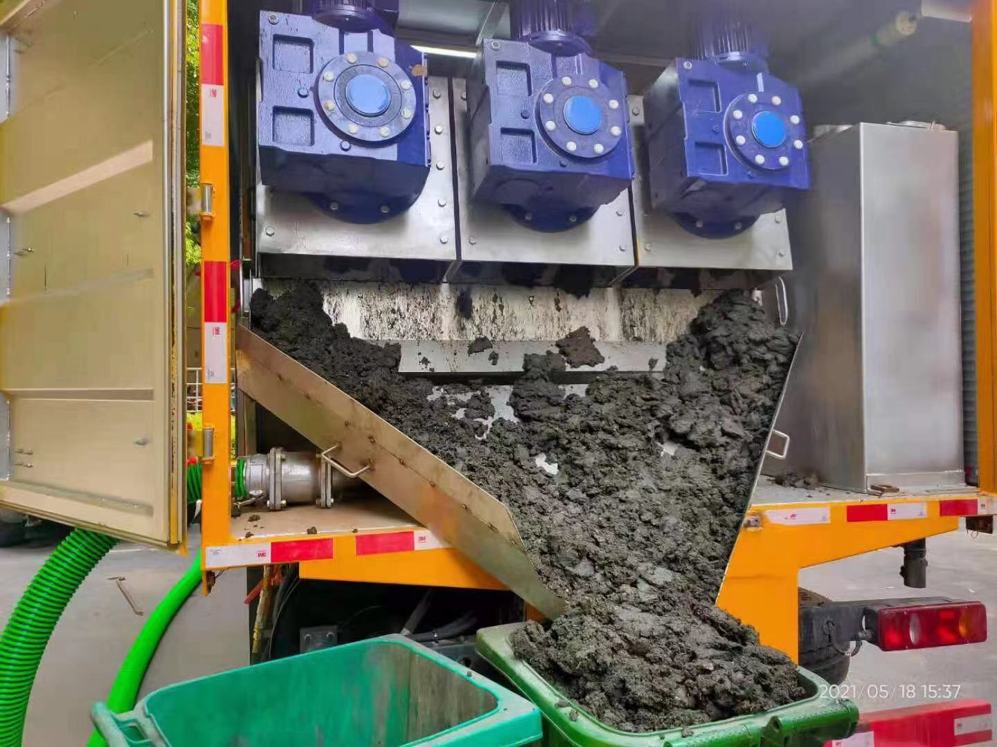薛城化粪池清掏城市维护站-泥浆净化干湿分离处理